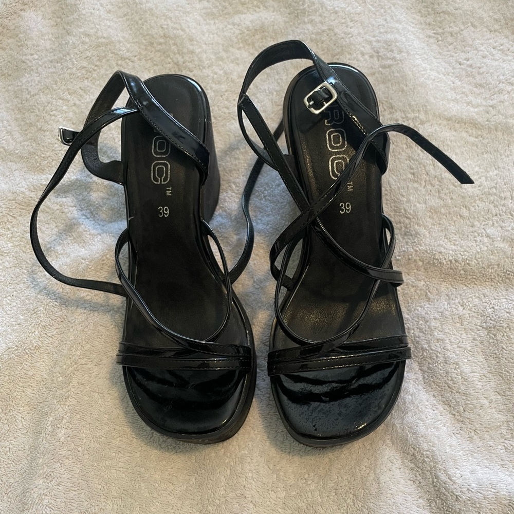Black Platform Heels